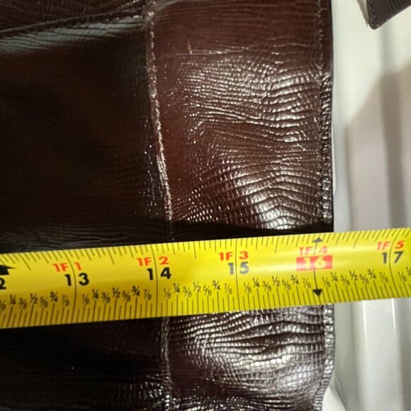 Bugatti Genuine Leather Bag Brown Vintage - Picture 8 of 16